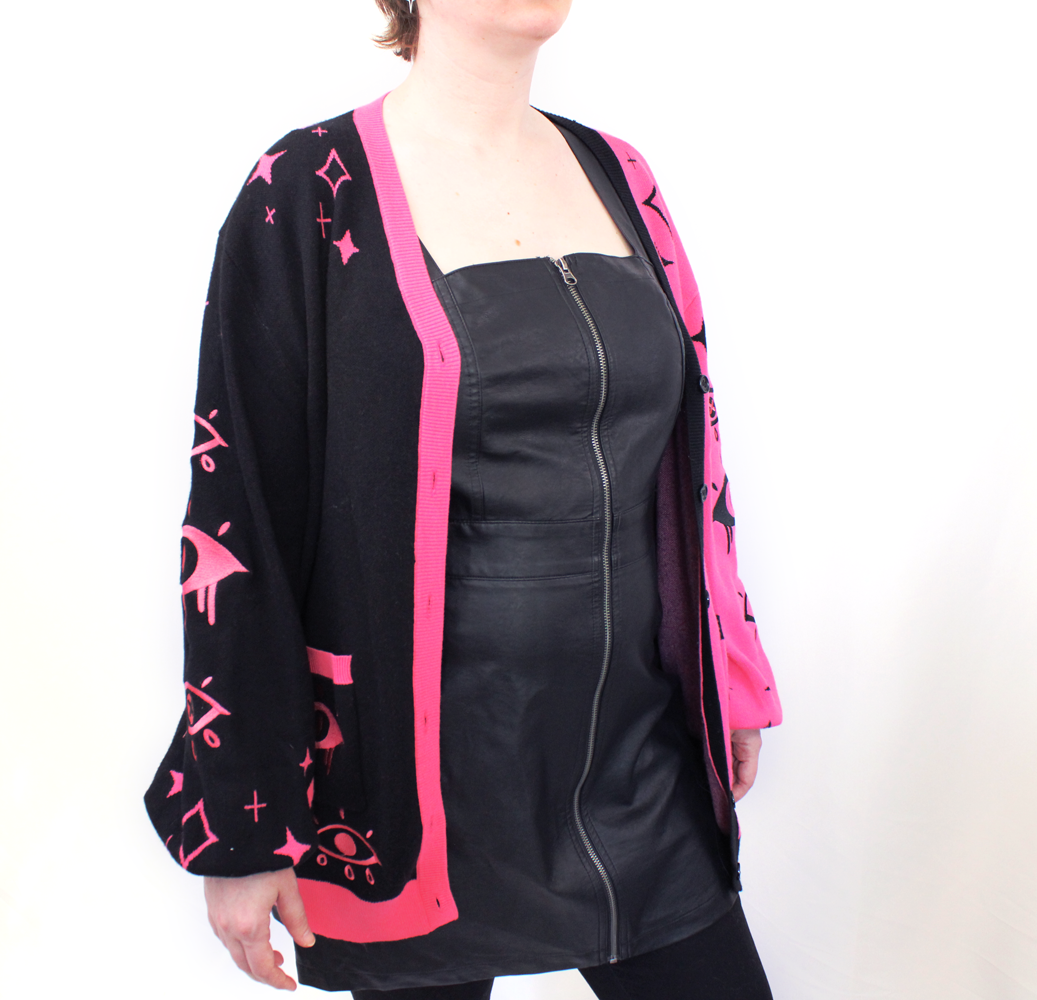 Demon Winged Cardigan