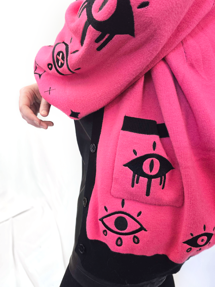 Demon Winged Cardigan