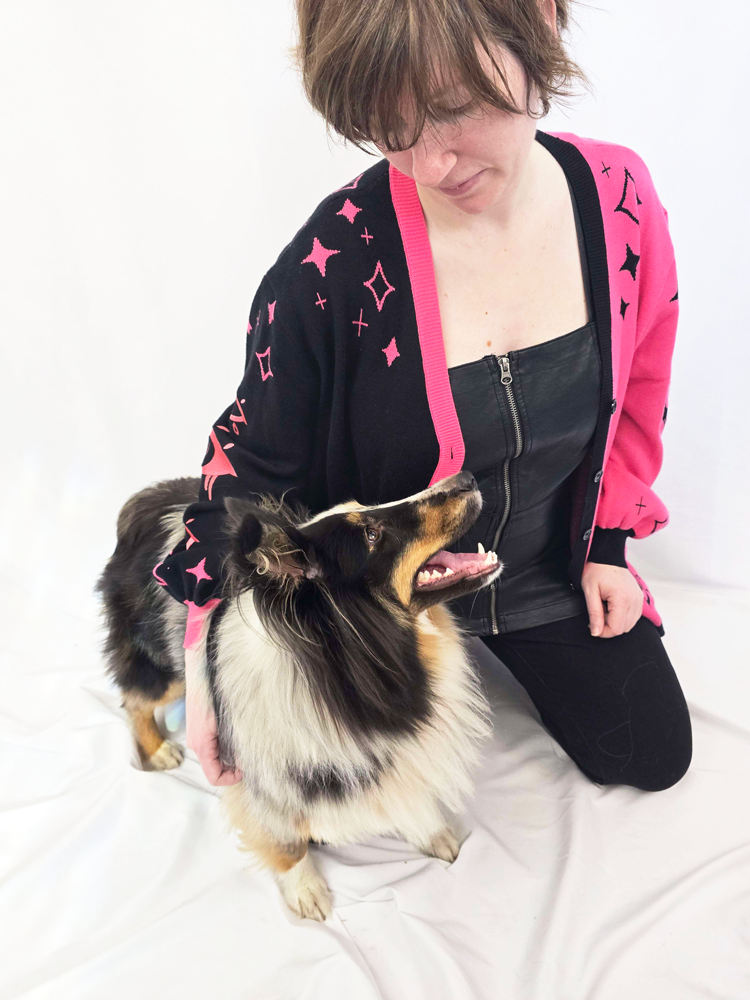 Demon Winged Cardigan