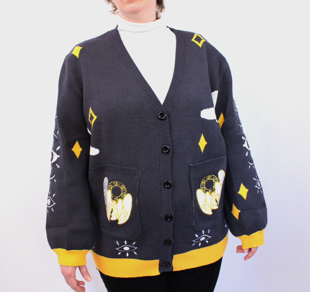 Seraphim Winged Cardigan