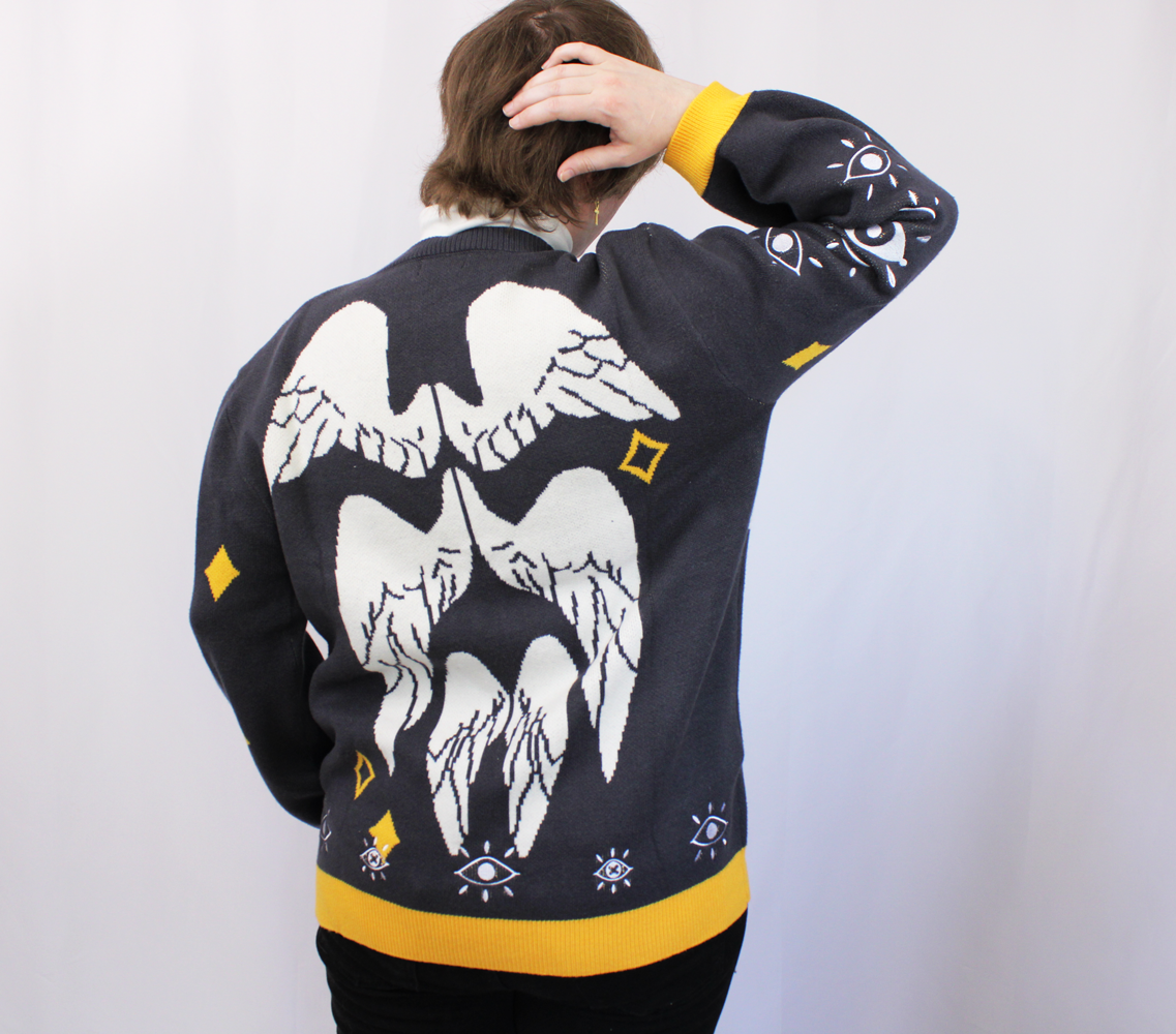Seraphim Winged Cardigan
