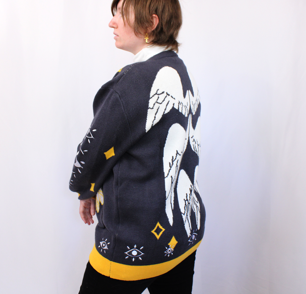 Seraphim Winged Cardigan