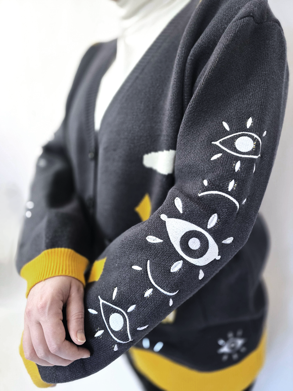Seraphim Winged Cardigan