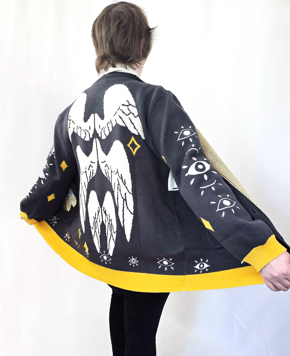 Seraphim Winged Cardigan