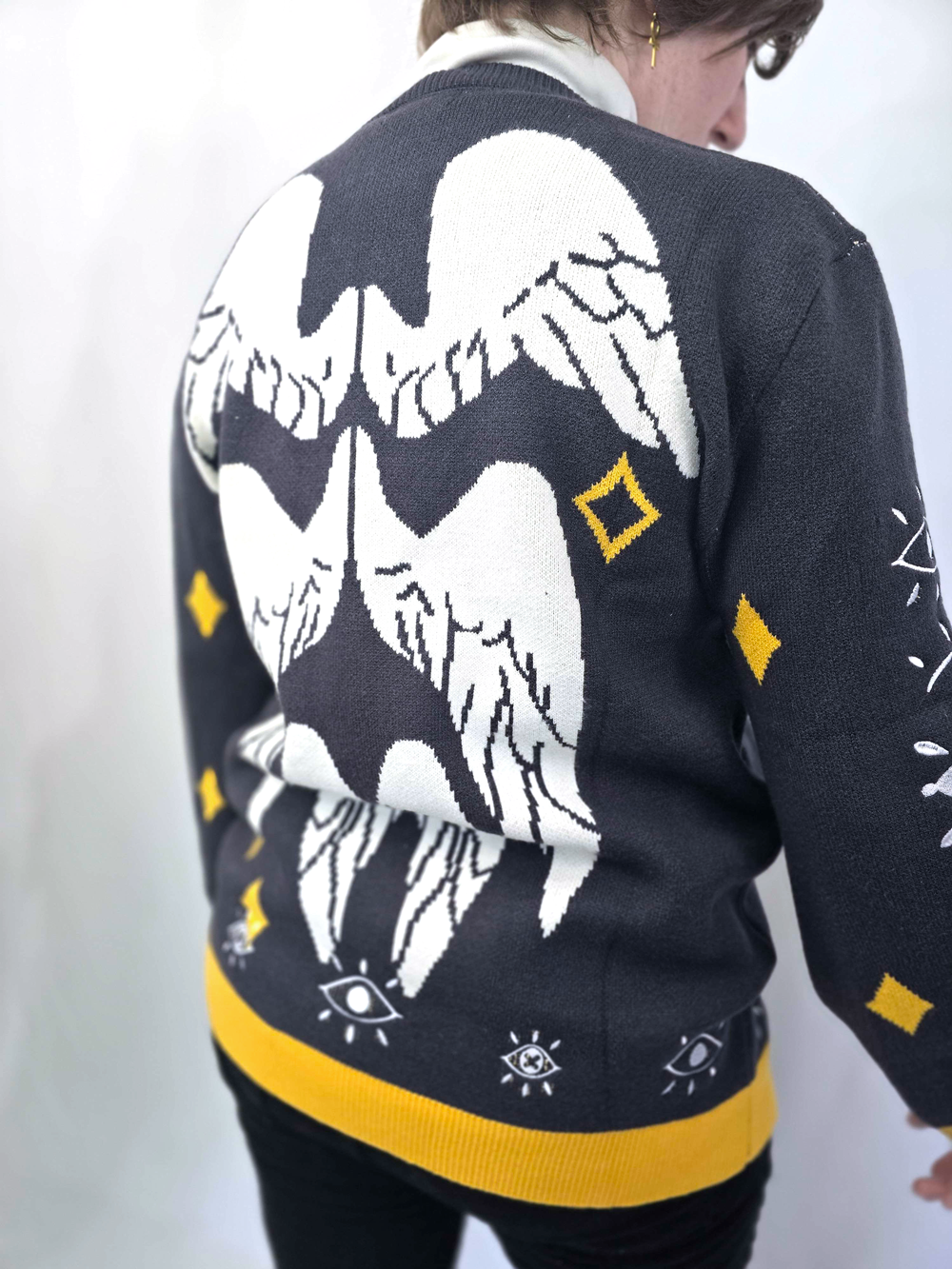 Seraphim Winged Cardigan