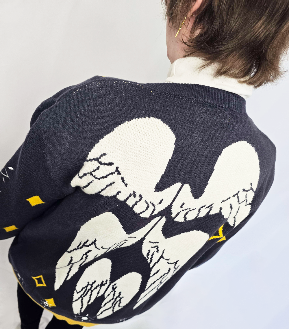 Seraphim Winged Cardigan