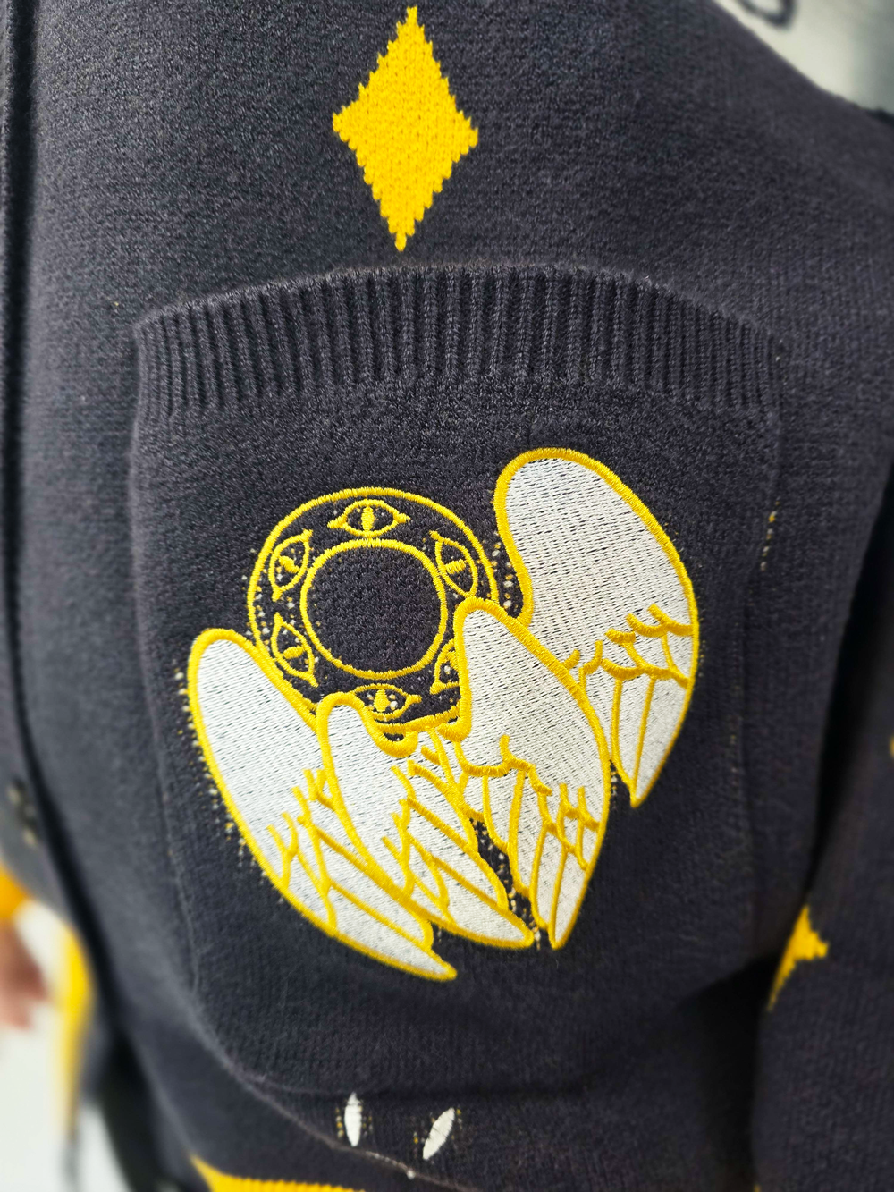 Seraphim Winged Cardigan