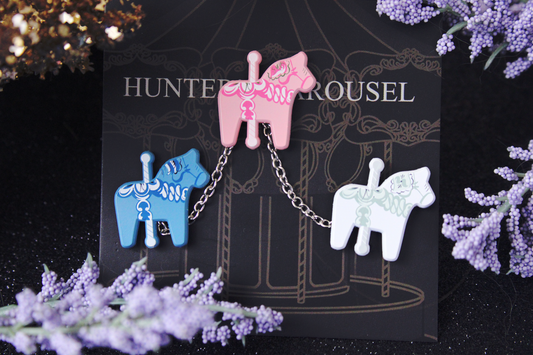 Dala horse trio