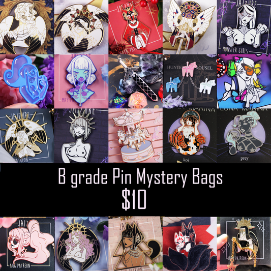 B grade pin mystery bags | Series 6